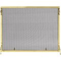 Achla Designs Achla SSM-3830BR 30 x 38 in. Montreal Screen; Polished Brass SSM-3830BR